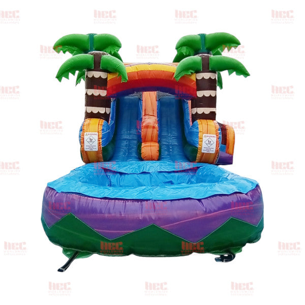 Tiki Plunge Combo Double Lane Deep Pool Wet only