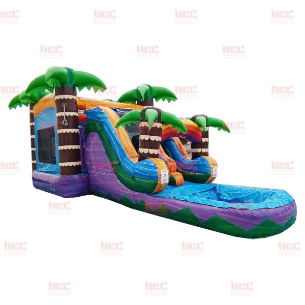 Tiki Plunge Combo Double Lane Deep Pool Wet only