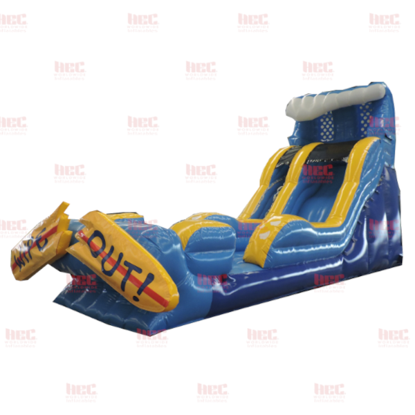 Wipe Out™ XL Single Lane Inflated Pool