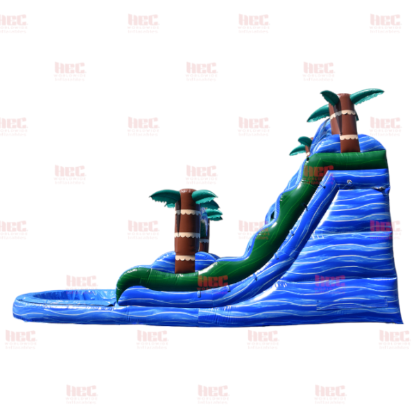 18 Foot Blue Hurricane® Single Lane Deep Pool