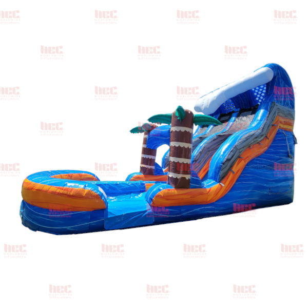 18 Foot Blue Plummet DL Slide
