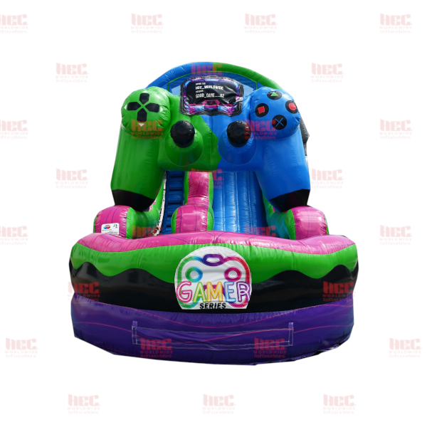 Piscina inflable de un solo carril Purple Hurricane® de 18 pies 