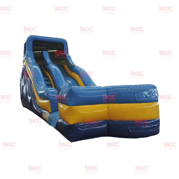 18 Foot Super Splash Single Lane Inflated Pool