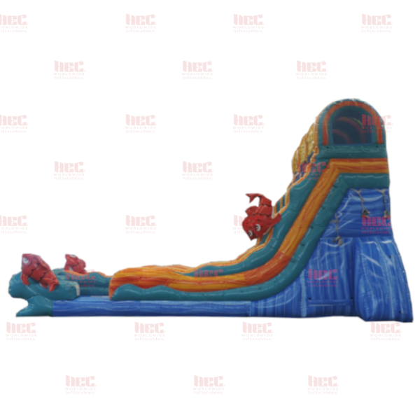 Piscina inflable de dos carriles Kahuna™ de 22 pies 