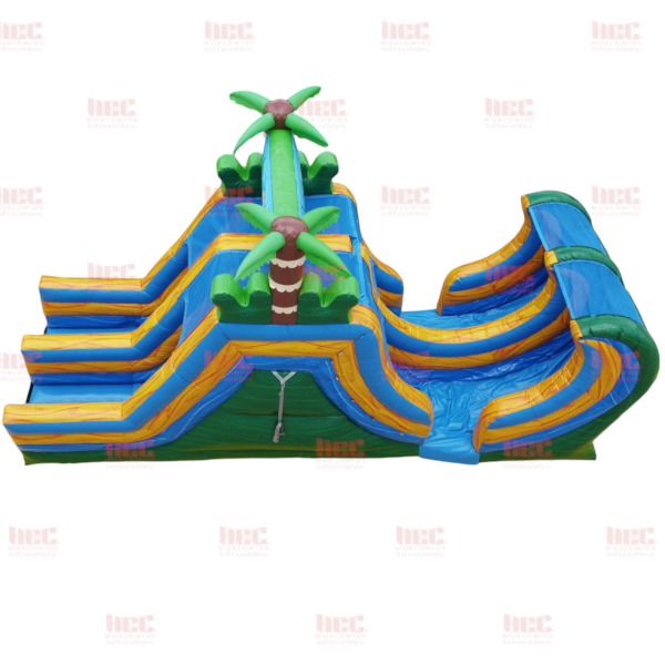 30 Foot Jungle Trek Rock Climb Slide with Rampage End Wet and Dry