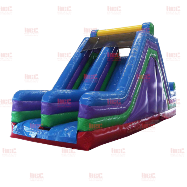 60 foot Obstacle Course-Rock Climb Slide