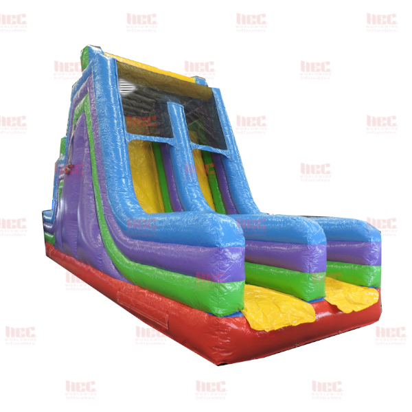 34 Foot Rock Climb Slide with Warped Wall Standard (5) Colors