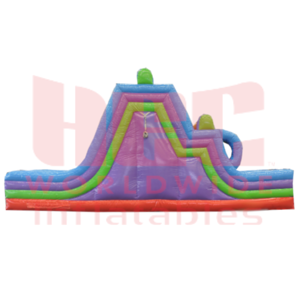 34 Foot Rock Climb Slide with Warped Wall Standard (5) Colors