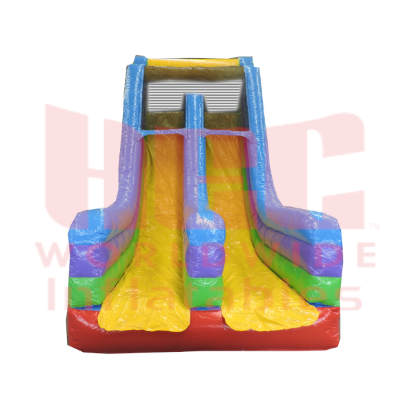 34 Foot Rock Climb Slide with Warped Wall Standard (5) Colors