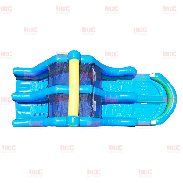 34 Foot Rock Climb Slide Inflated Pool  Standard (5) Colors Wet and Dry