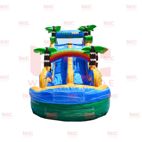 34 Foot Rock Climb Slide IP Jungle Trek™ Wet and Dry