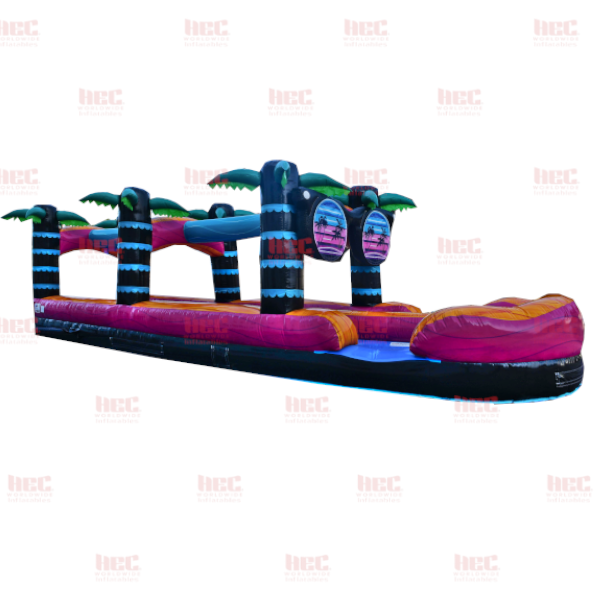 35 Foot Beach Vibe DL Slip and Slide Inflated Pool