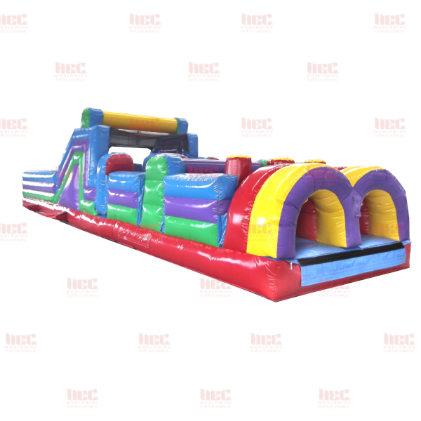 68 foot Vertical Rush- and Obstacle Course