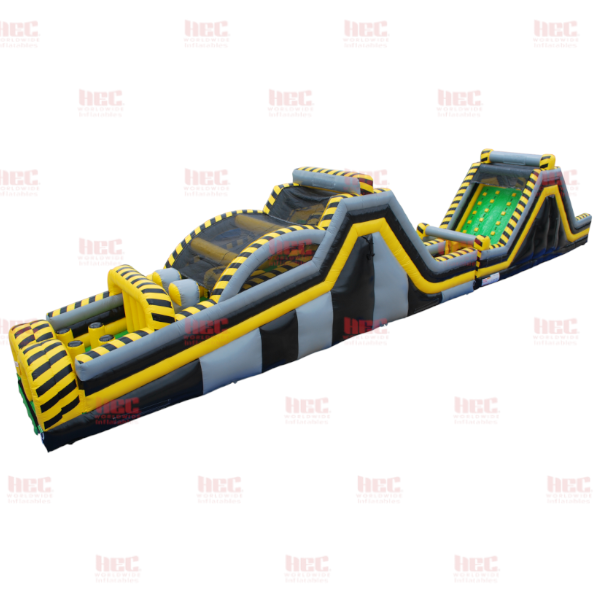 75 Foot Nuclear  Rock Climb Slide- Obstacle Course (Copy)