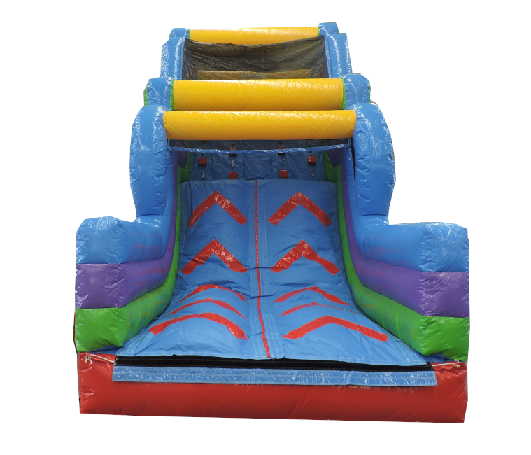 34 Foot Rock Climb Slide with Warped Wall Standard (5) Colors