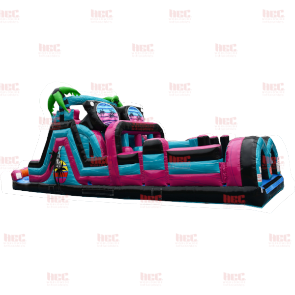 40 Foot Beach Vibe Obstacle Course Wet / Dry