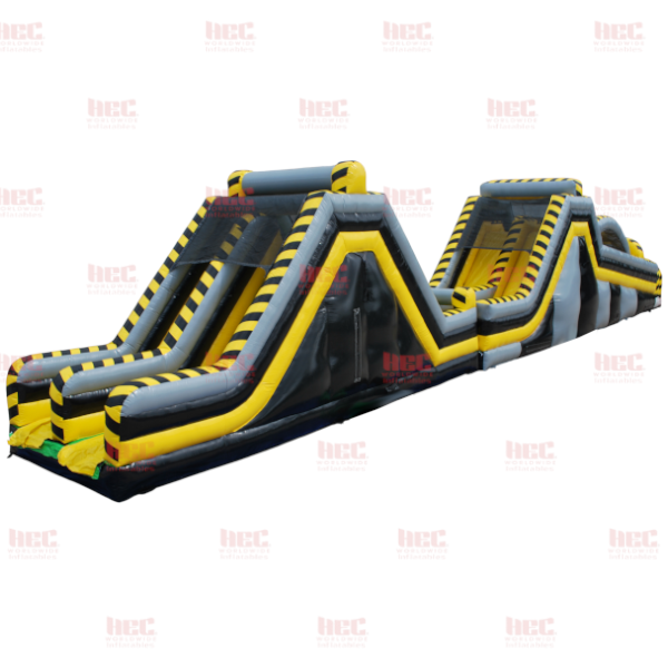 75 Foot Nuclear  Rock Climb Slide- Obstacle Course (Copy)