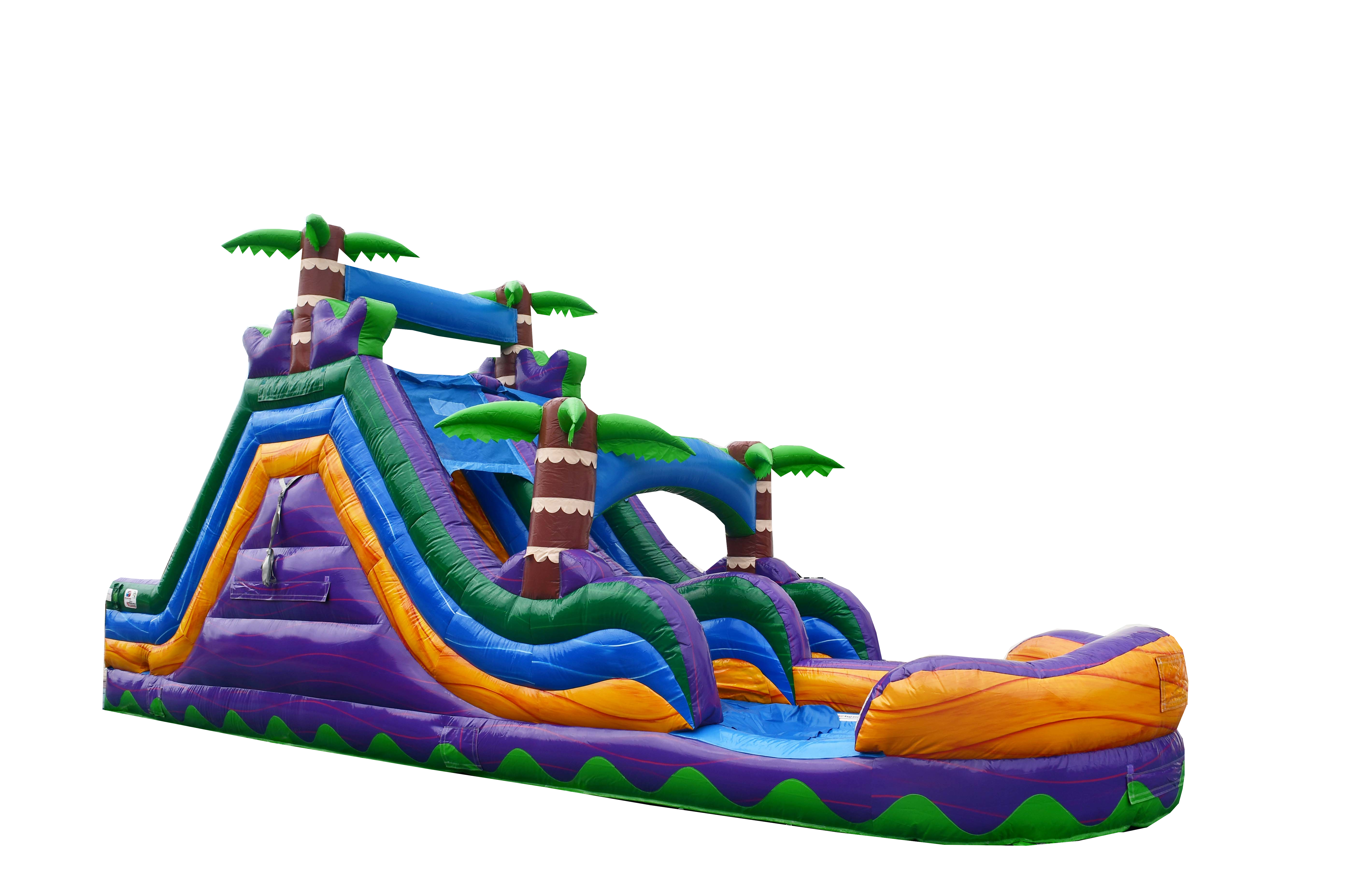 34 Foot Rock Climb Slide IP Tropical™ Wet / Dry