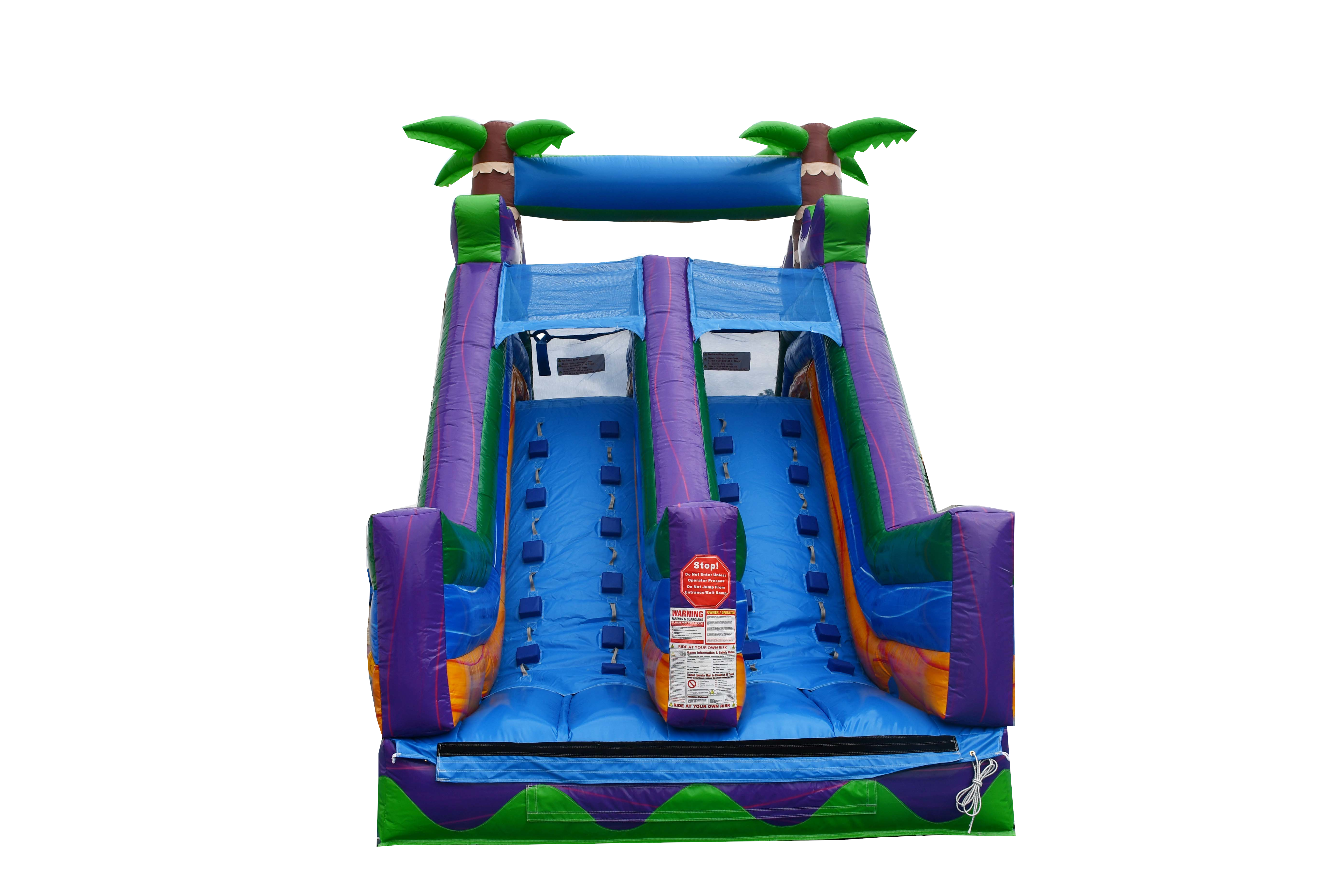 34 Foot Rock Climb Slide IP Tropical™ Wet / Dry