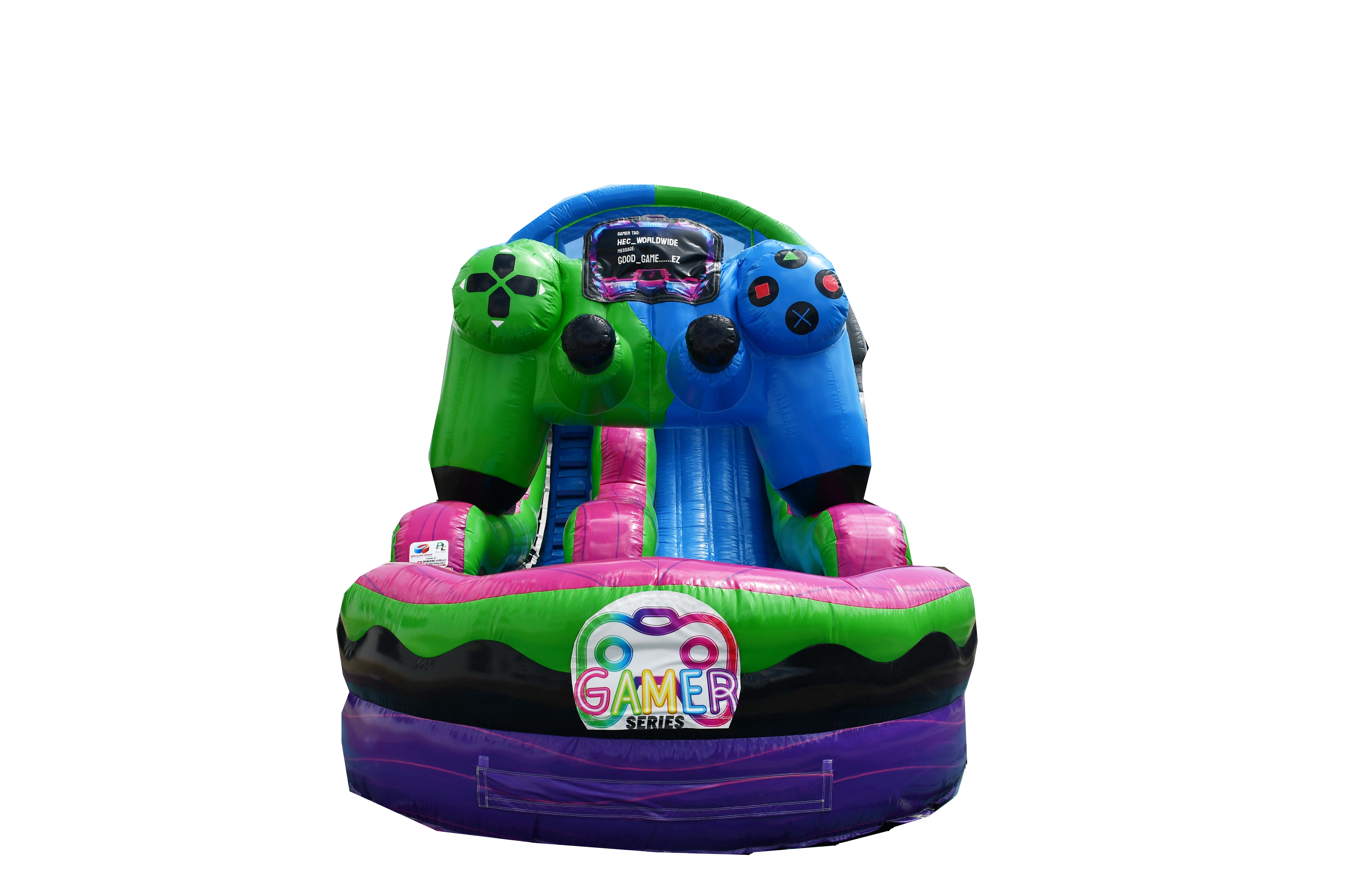 Piscina inflable de un solo carril Purple Hurricane® de 18 pies 