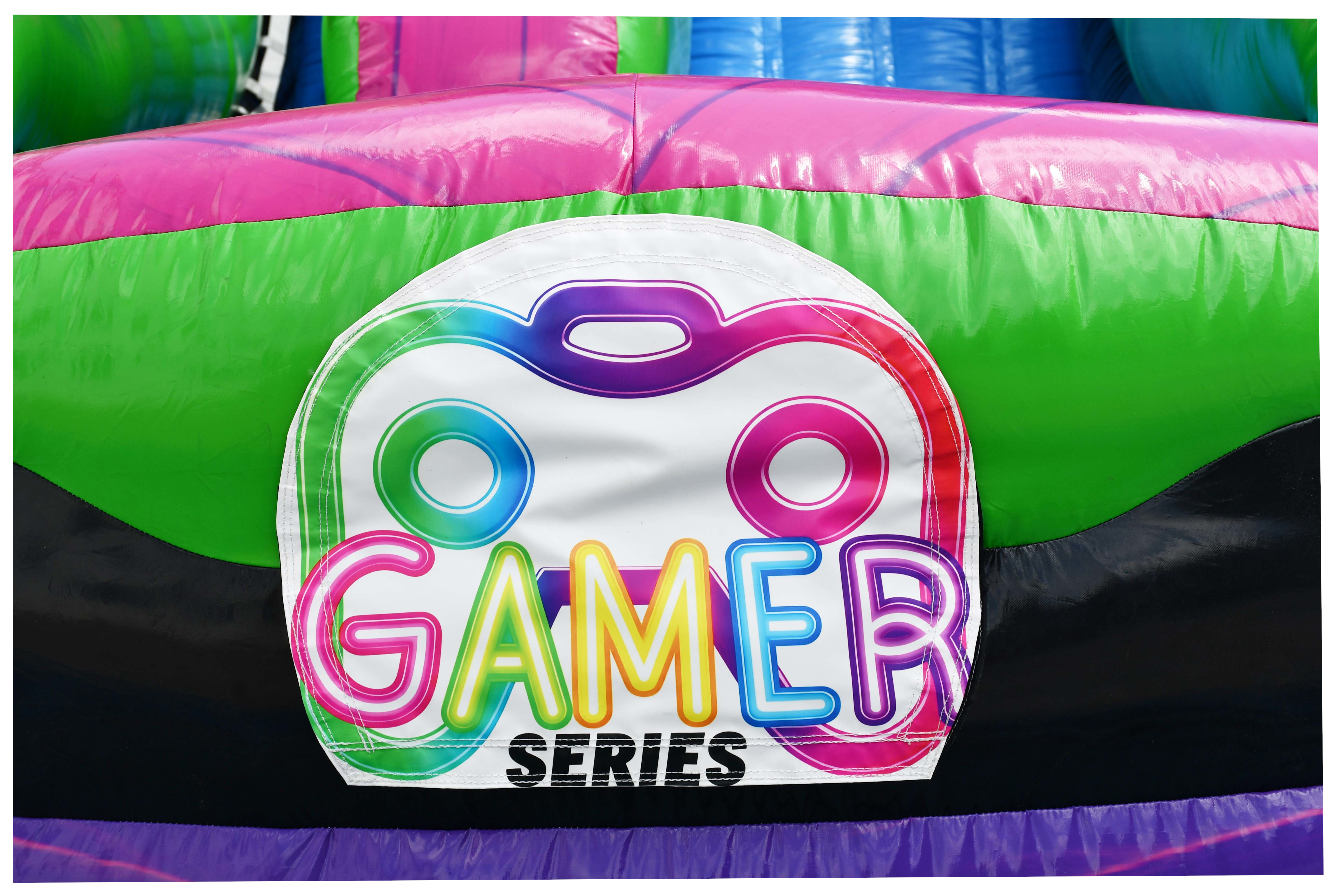 Piscina inflable de un solo carril Purple Hurricane® de 18 pies 