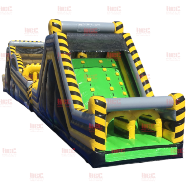 75 Foot Nuclear  Rock Climb Slide- Obstacle Course (Copy)