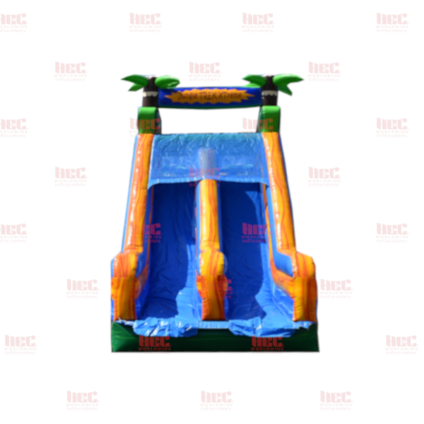 70 Foot Jungle Trek Obstacle Course 30 Foot Rock Climb Slide- 40 Foot Obstacle Course