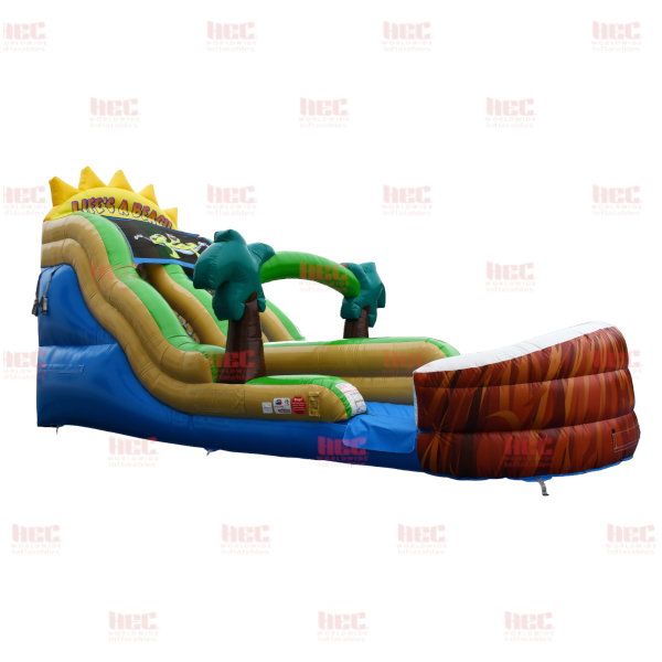 Life's A Beach SL IP Single Lane Inflated Pool