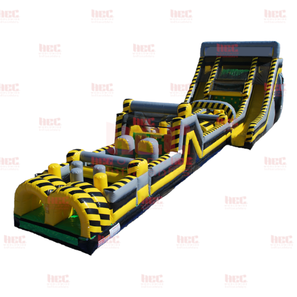 68 foot Nuclear Vertical Rush- and Obstacle Course