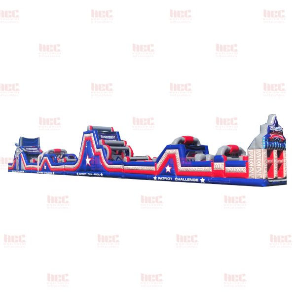 134 Foot Patriot Obstacle Course