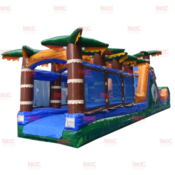 Alligator Alley Slide with Slip and Slide