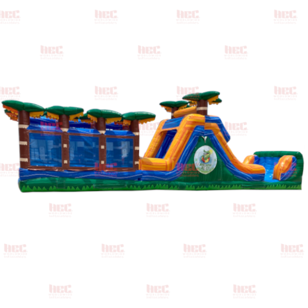 48 foot Alligator Alley Slide with Slip and Slide | HEC-Worldwide 48 foot Alligator Alley Slide with Slip and Slide | HEC-Worldwide