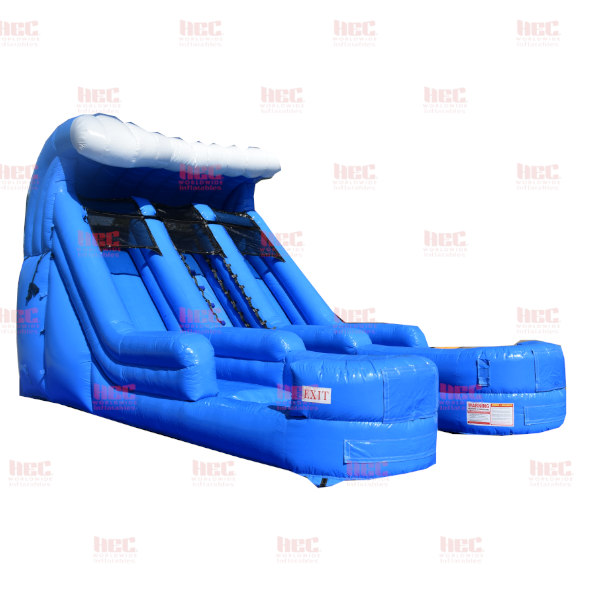 Double Splash Double Lane Inflated Pool