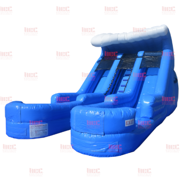 Double Splash Double Lane Inflated Pool