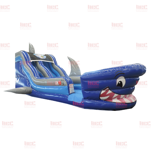 Shark Tank Single Lane Inflated Pool