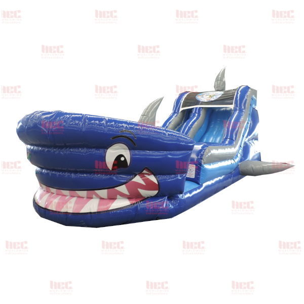 Shark Tank Single Lane Inflated Pool