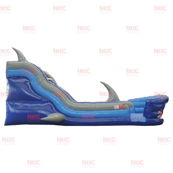 Shark Tank Single Lane Inflated Pool