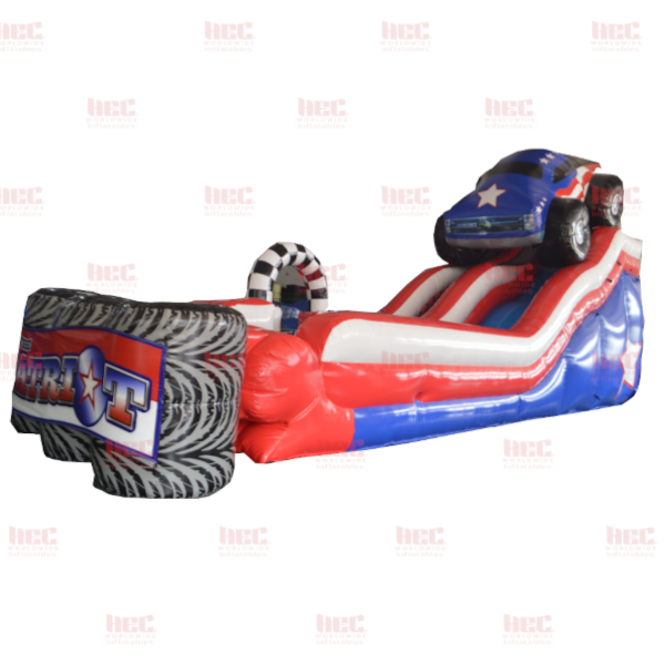 The Patriot Single Lane Inflated Pool